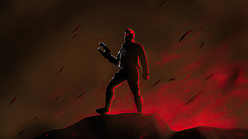 Star Lord In Marvel Wastelanders, star-lord, superheroes, artwork, digital-art, minimalism HD wallpaper