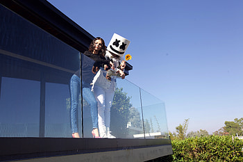 Marshmello And Selena Gomez , marshmello, selena-gomez, music HD wallpaper
