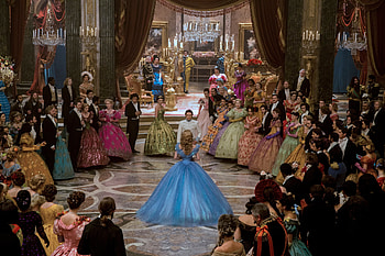 Richard Madden, Cinderella, Lily James, Movie HD wallpaper