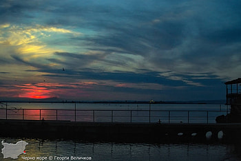 Black Sea, bulgaria, sky, grpahy, sunset HD wallpaper