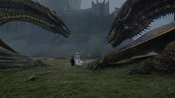 Viserion and Drogon, Dragon (Game Of Thrones) HD wallpaper