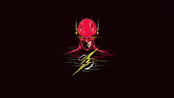 Flash Dark Oled , flash, superheroes, dark, black, oled, artist, artwork, digital-art, behance HD wallpaper