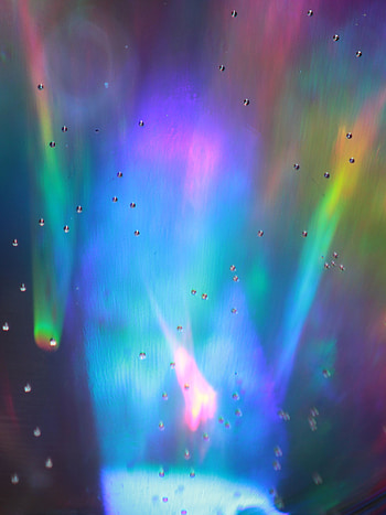 Abstract, Bubbles, Multicolored, Motley, Lines, Stains, Spots, Glow HD phone wallpaper