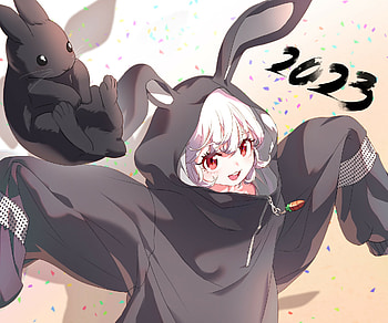 The year of the black rabbit, Anime, girl, anime girl HD wallpaper