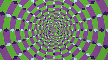 Includes famous optical illusions like the Hermann Grid, the cafÃ© wall illusion, Fraser's Spiral, motion illusions and more! HD wallpaper