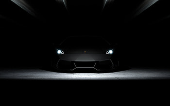 Plain Black Lamborghini 17 . Plain Black Lamborghini 17 HD wallpaper