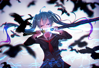 Hatsune Miku Anime , hatsune-miku, vocaloid, anime, anime-girl, artist, artwork, digital-art HD wallpaper