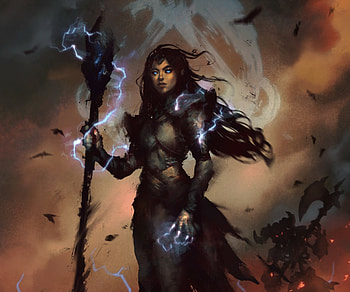 Arcane Tempest: Diablo IV Sorceress, sorceress, video game, Diablo IV HD wallpaper