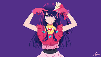 Ai Hoshino, Ai Hoshino, Anime, Oshi no Ko HD wallpaper