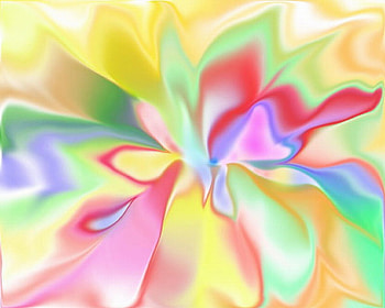 FLOWER SPIRIT, colours, swirls, pastal, pretty HD wallpaper