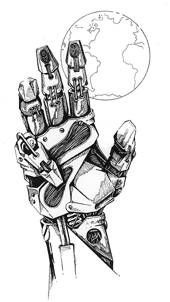Sci Fi, robot HD phone wallpaper