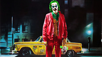 Joker Taxi Driver , joker, supervillain, superheroes, artist, artwork, digital-art, deviantart HD wallpaper