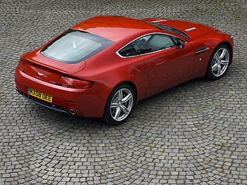 Aston Martin, Cars, View From Above, Style, 2008, V8, Vantage HD wallpaper