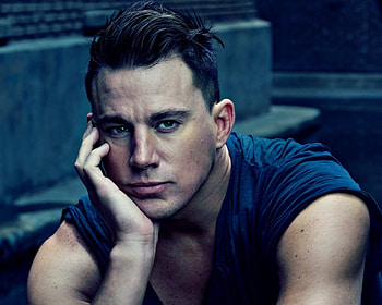 Channing Tatum, blue, man, actor, male HD wallpaper
