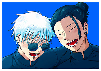 Satoru Gojo & Suguru Geto, Satoru Gojo, Suguru Geto, Anime, Jujutsu Kaisen, Gojo & Geto HD wallpaper