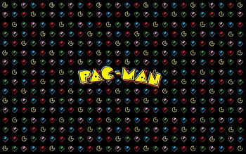 Pac Man Neon, Nintendo, Pac Man, Neon, Retro HD wallpaper
