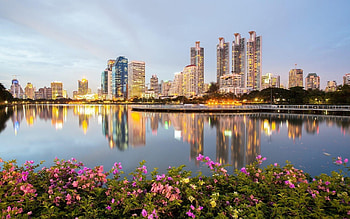 Bangkok Skyline, Urban landscape, Thailand city, Travel destination HD wallpaper