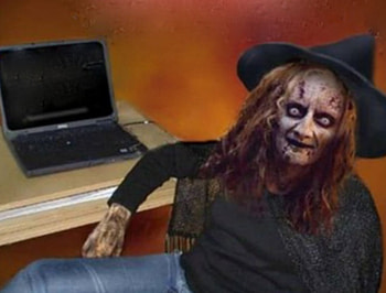 IT devil, browsing, computing HD wallpaper