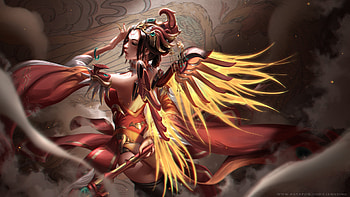 Mercy Overwatch Fantasy Digital Art, mercy-overwatch, overwatch, games, xbox-games, ps-games, pc-games, deviantart, digital-art, artist, artwork, deviantart HD wallpaper