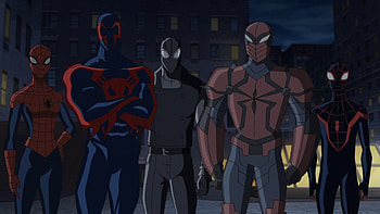 - Spider-Man 2099, Spider-Girl, Spider-Man Noir, Spyder-Knight, Miles Morales USMWW.png | Disney Wiki | FANDOM powered by Wikia HD wallpaper