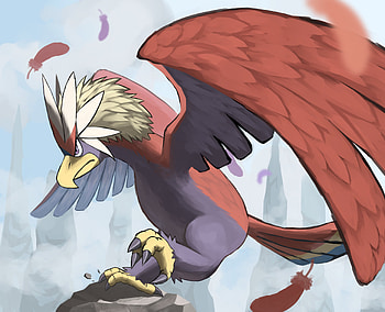 Braviary - Pokémon, Braviary (Pokémon), Anime, Pokemon HD wallpaper