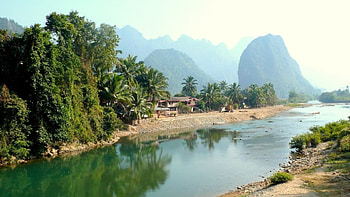 Laos , backgrounds, Southeast Asian landscapes, Stunning views HD wallpaper
