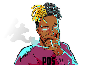 XXXTentacion Art, xxxtentacion, music, singer, artwork, digital-art HD wallpaper
