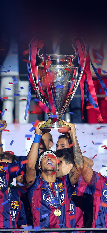 UEFA Champions, FC Barcelona HD phone wallpaper
