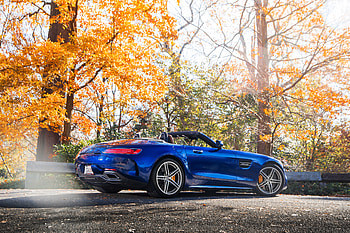 Mercedes AMG GT C Roadster Rear, mercedes-amg, mercedes, 2018-cars HD wallpaper