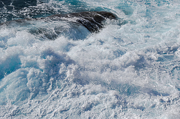 Nature, Waves, Spray, Reef HD wallpaper