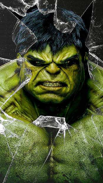 Green Hulk, Powerful brute, Enormous rage, Unstoppable force HD phone wallpaper