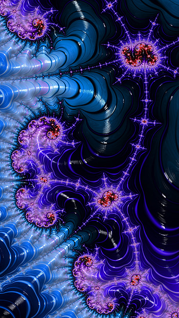 Fractal Art Trippy Psychedelic Background for Smart, Abstract, fractal HD phone wallpaper