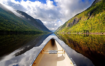 Landscape, Rivers, Boats HD wallpaper