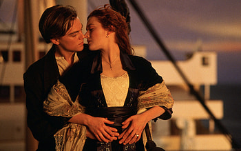 Kate Winslet, Love in Titanic, Leonardo DiCaprio HD wallpaper