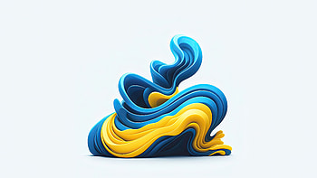 Blue & Yellow Flow - Ukraine Ultra, Ukraine HD wallpaper