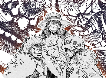 Eustass Kid, Monkey D. Luffy & Trafalgar Law, Eustass Kid, Monkey D. Luffy, Trafalgar Law, Anime, One Piece HD wallpaper