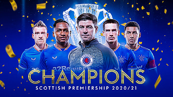 Scottish Premiership 2020-21, Rangers F.C. HD wallpaper