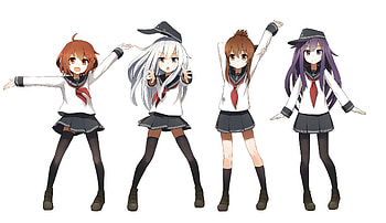 Kantai-Collection, Collection, Kantai, girls, anime HD wallpaper
