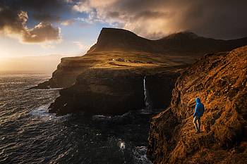 The Faroe Islands in April, Springtime beauty, graphers' paradise, Tranquil landscapes HD wallpaper