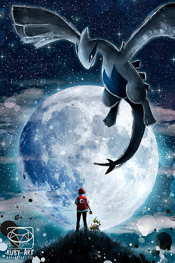 pokemon / . Pokemon lugia, Pokemon poster, Pokemon realistic, Cool Lugia HD phone wallpaper