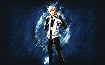 Fortnite Customized Captain Skin, Fortnite, main characters, blue stone background, Customized Captain, Fortnite skins, Customized Captain Skin, Customized Captain Fortnite, Fortnite characters HD wallpaper