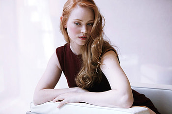 Deborah Ann Woll, Celebrity, Actress, Blue Eyes, Redhead HD wallpaper