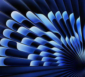 15-inch MacBook Air Stock - Midnight, Apple Inc., artistic, lines HD wallpaper