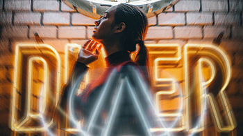 Girl Apparel Clothing Long Exposure Neon Clothing, girls, model, graphy, neon, long-exposure HD wallpaper