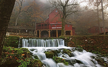Nature, Waterfall, Structure, Cascades, Camp HD wallpaper