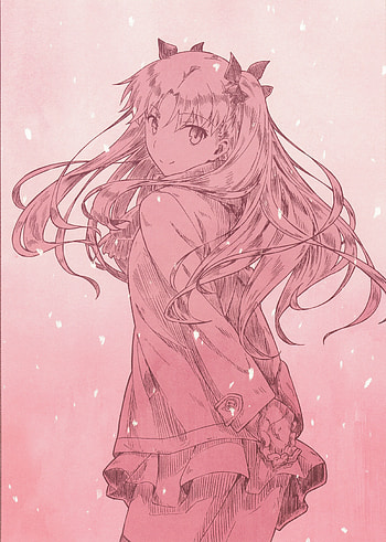 Rin Thosaka, Fate HD phone wallpaper