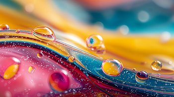 Liquid Canvas — Abstract, Abstract, Liquid, water drop, macro HD wallpaper