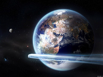 Landscape, Planets, Universe HD wallpaper