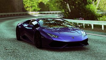Purple Lamborghini 455 HD wallpaper