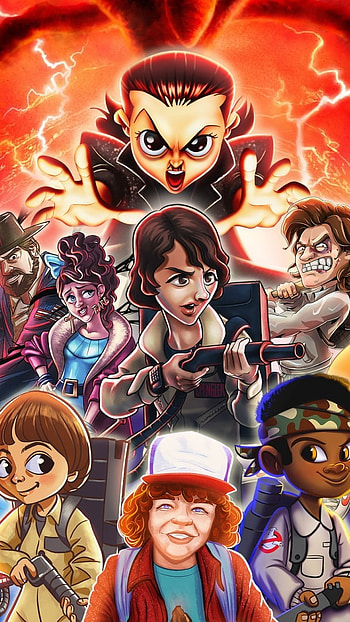 Stranger Things , Cartoons, Anime, stranger things HD phone wallpaper